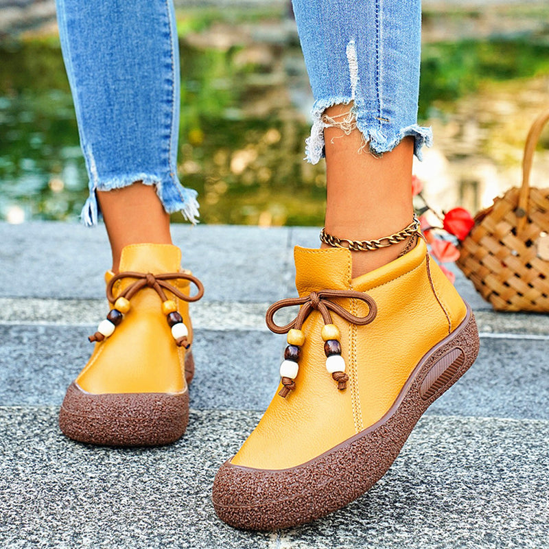 Classic Orthopedic Boots with Timeless Style