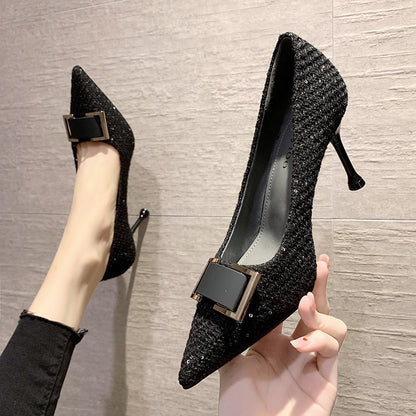 Chic Orthopedic Heels with Unique Design