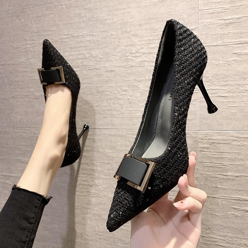 Chic Orthopedic Heels with Unique Design