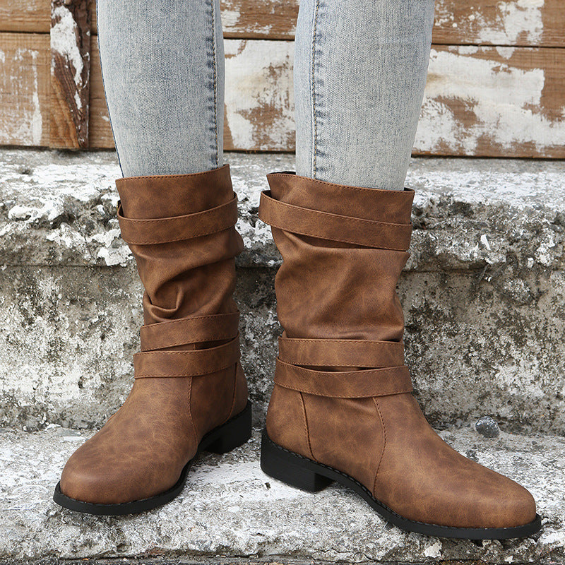 Classic Orthopedic Boots with Timeless Style