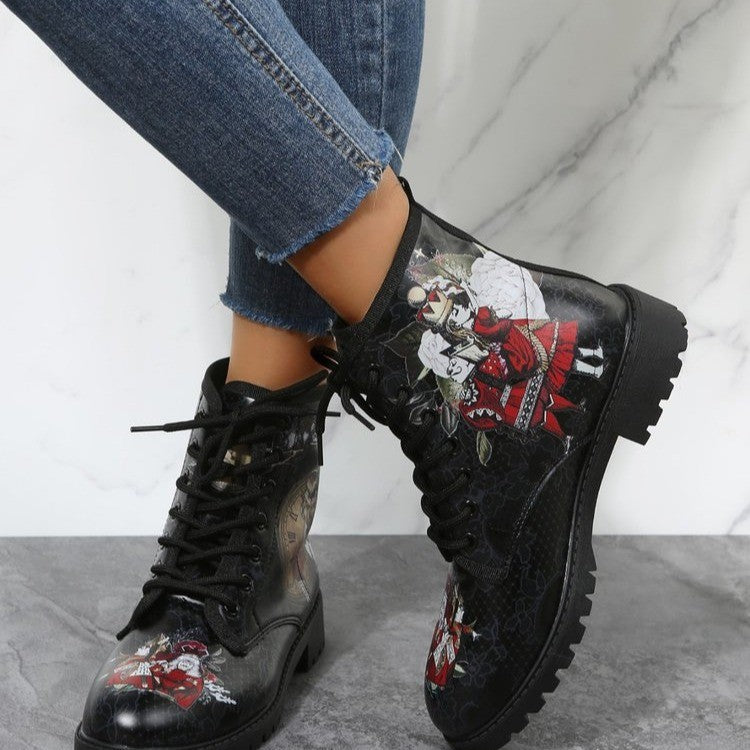 Vintage Inspired Orthopedic Boots