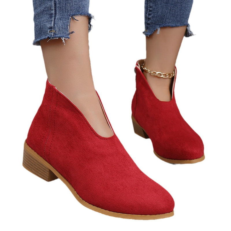 Chic Orthopedic Boots with Unique Design