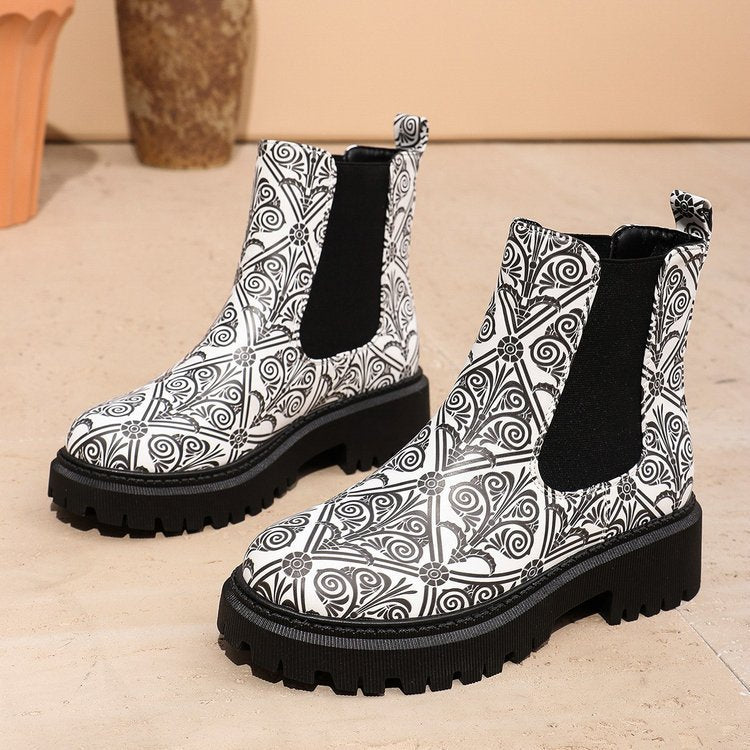 Vintage Inspired Orthopedic Boots
