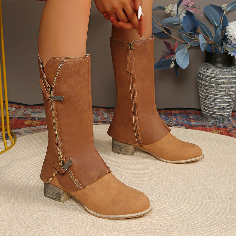 Classic Orthopedic Boots with Timeless Style