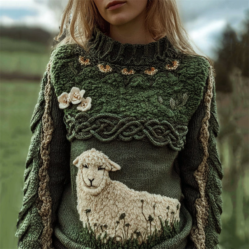 Gracefully Designed Sweater