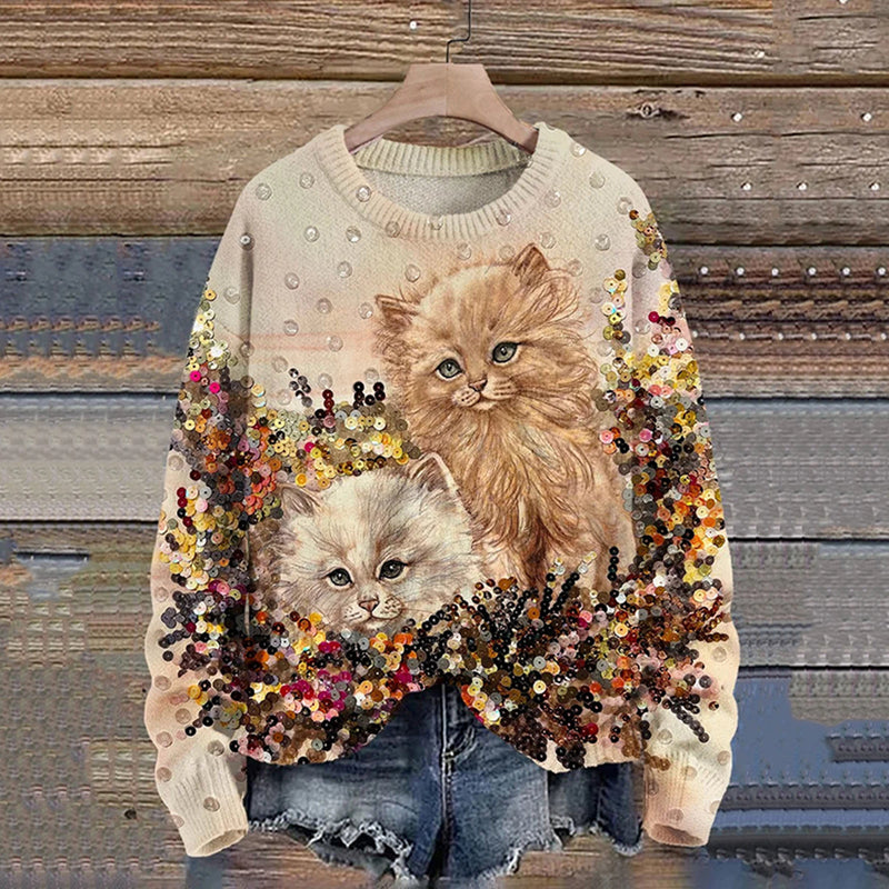 Gracefully Designed Sweater