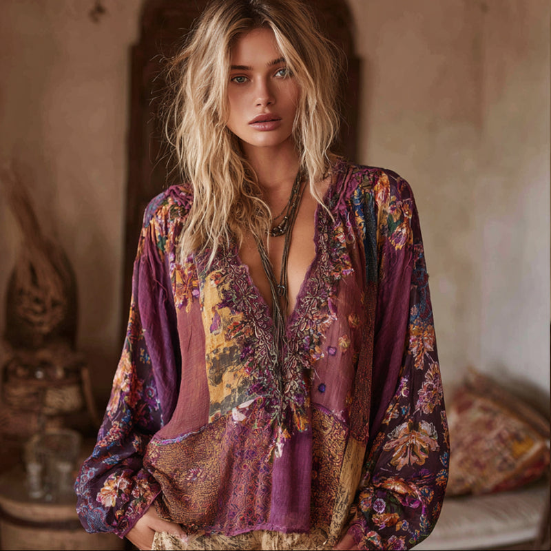 Timeless Vintage Style Top