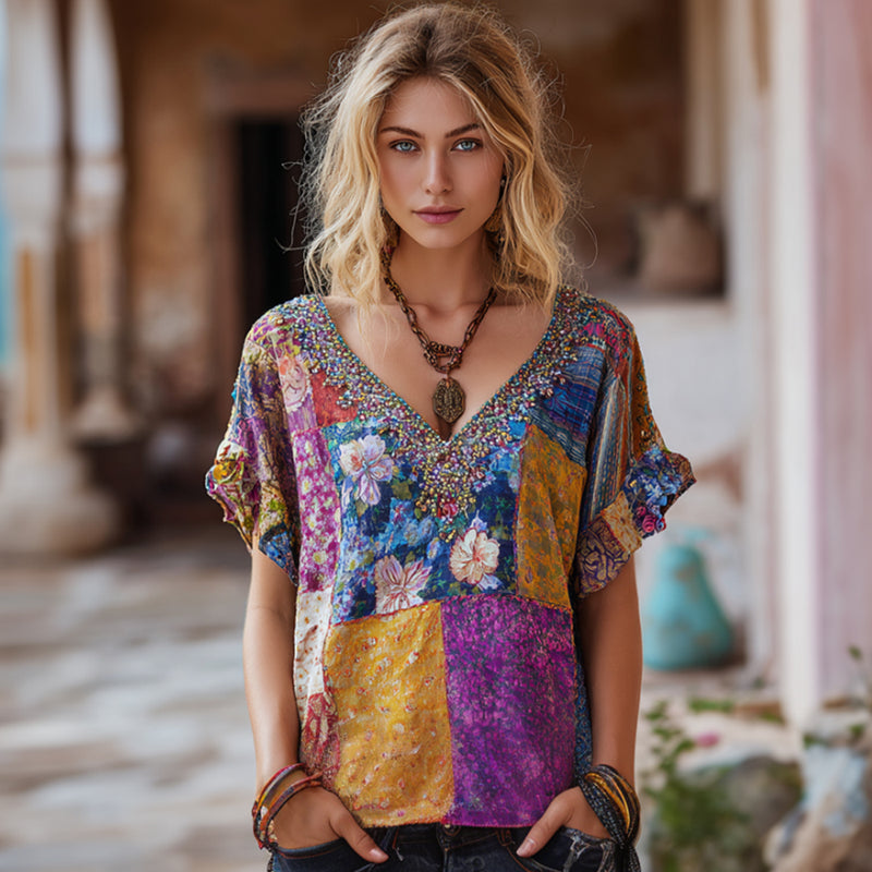 Timeless Vintage Style Top