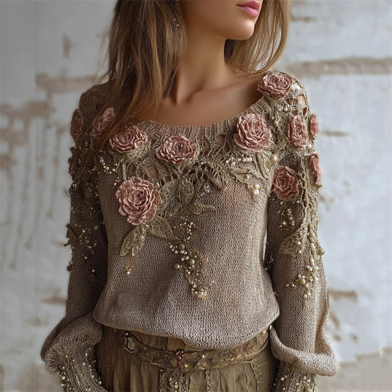 Timeless Vintage Style Sweater