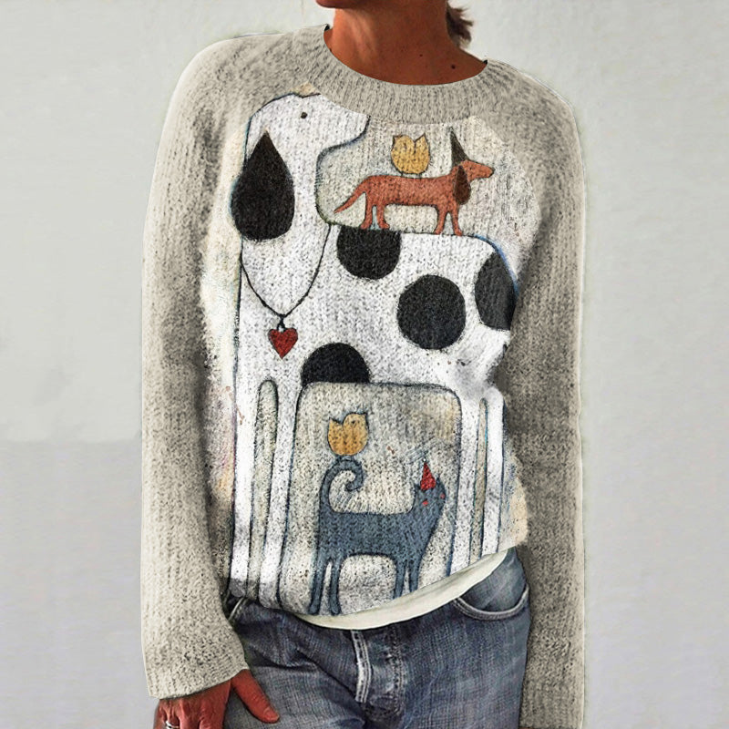 Gracefully Designed Sweater