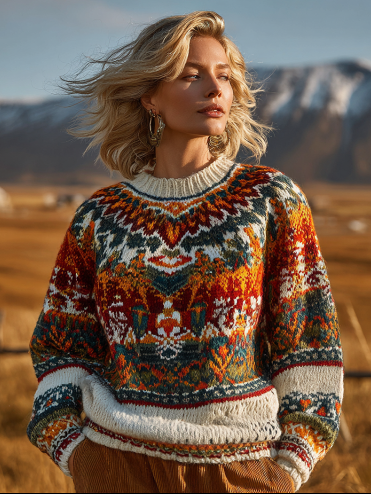 Vintage Inspired Sweater