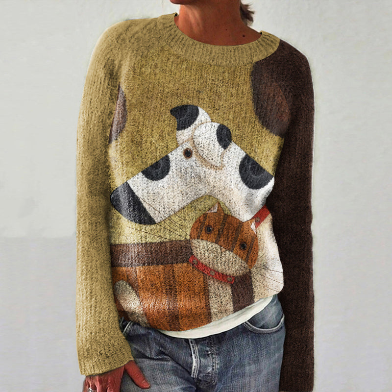 Gracefully Designed Sweater
