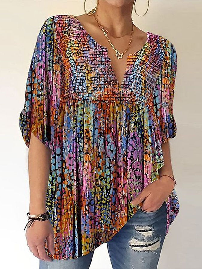 Timeless Vintage Style Top