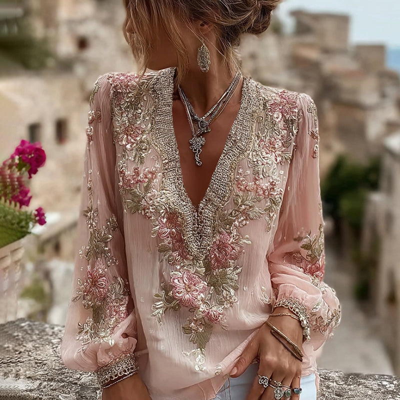 Timeless Vintage Style Blouse