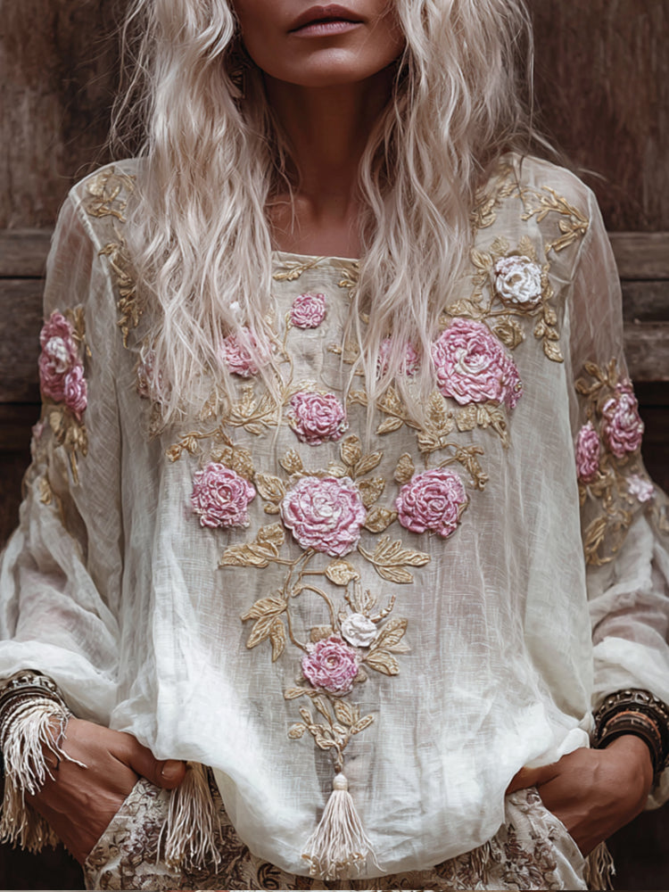 Timeless Vintage Style Top