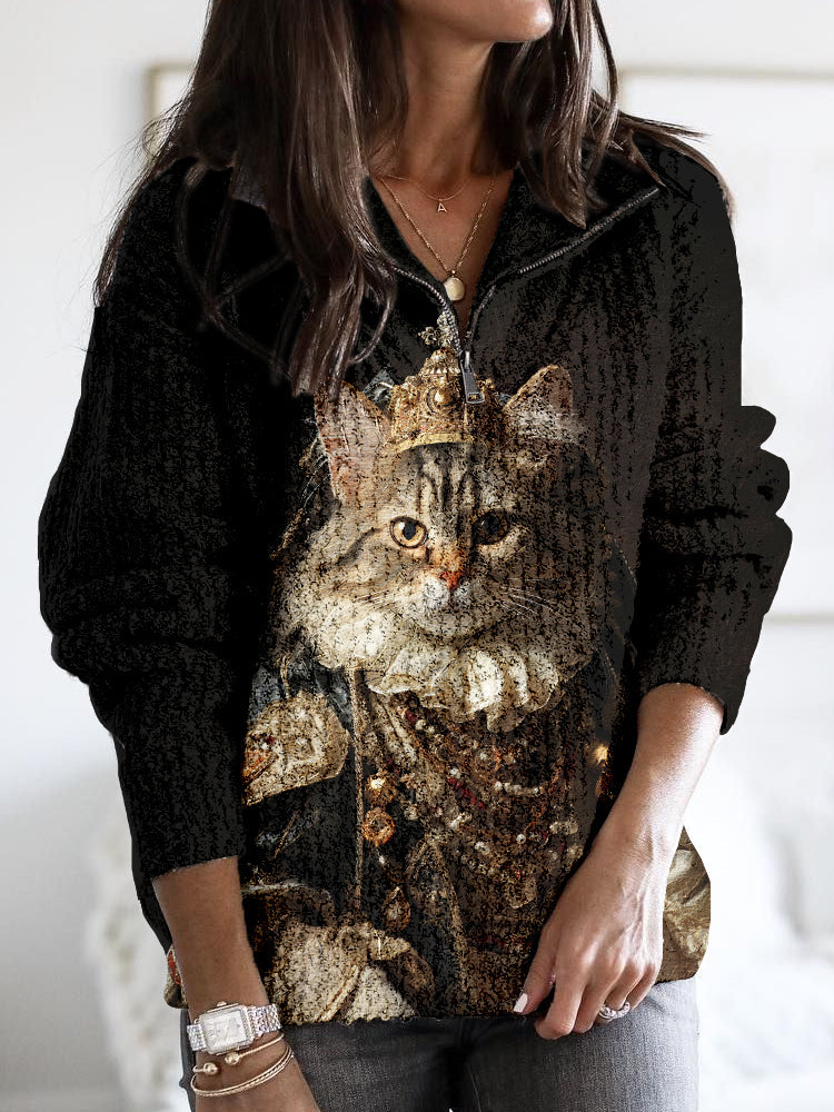Gracefully Designed Sweater