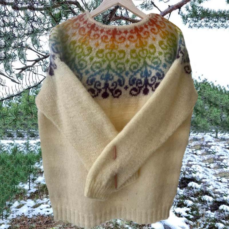 Gracefully Designed Sweater