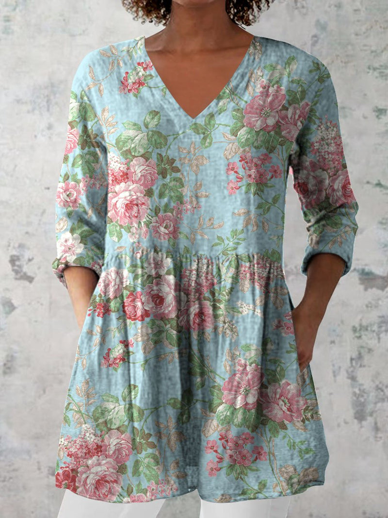 Timeless Vintage Style Top
