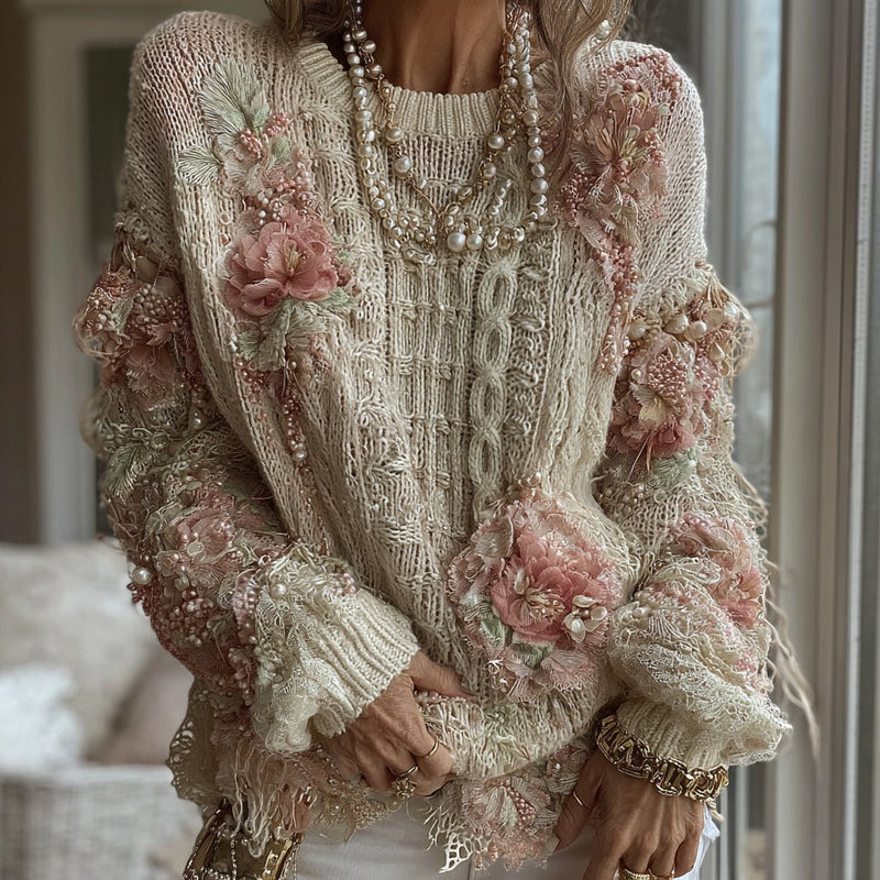 Gracefully Designed Sweater
