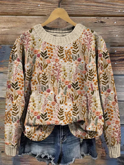 Margarita® | Warm winter knitted sweater for women