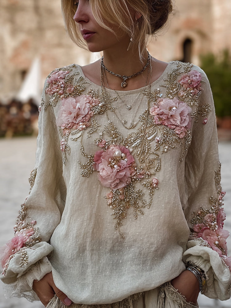 Timeless Vintage Style Top