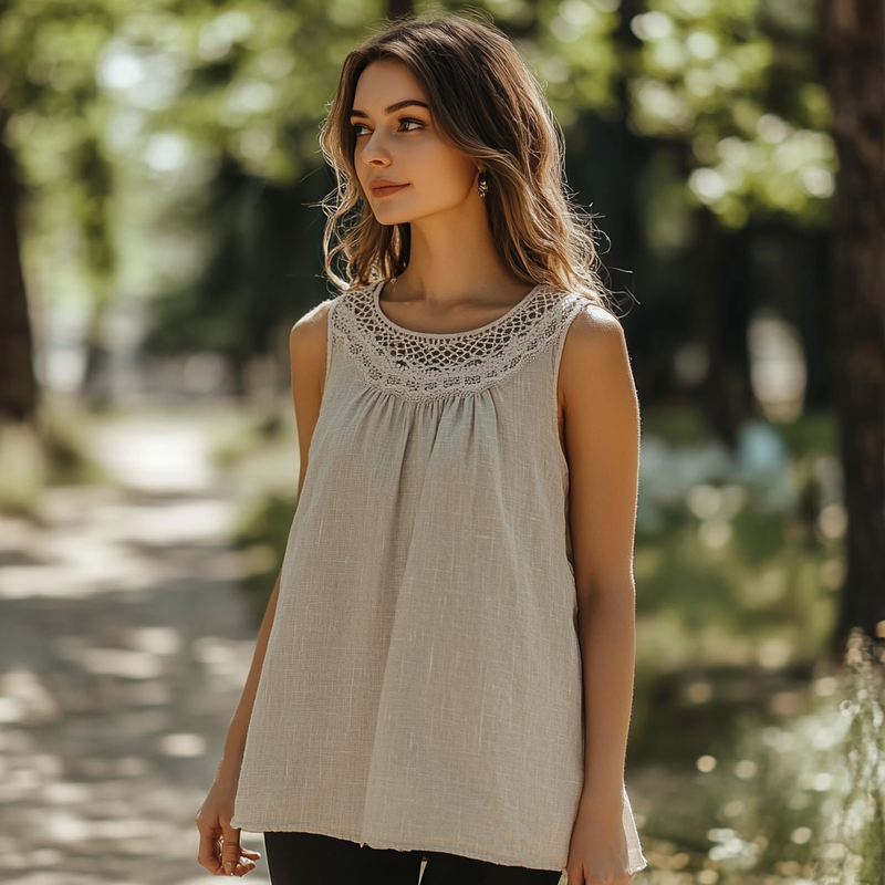 Timeless Vintage Style Top