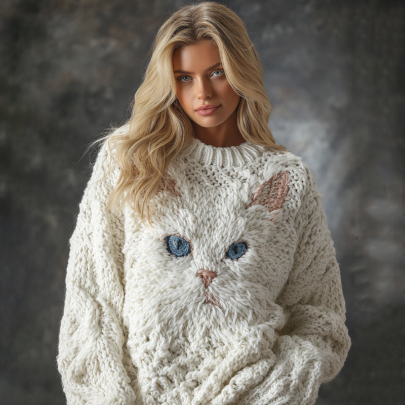 Gracefully Designed Sweater