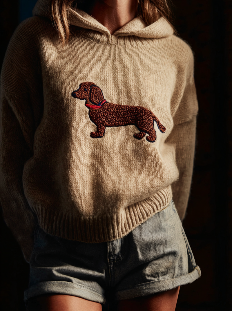 Gracefully Designed Sweater