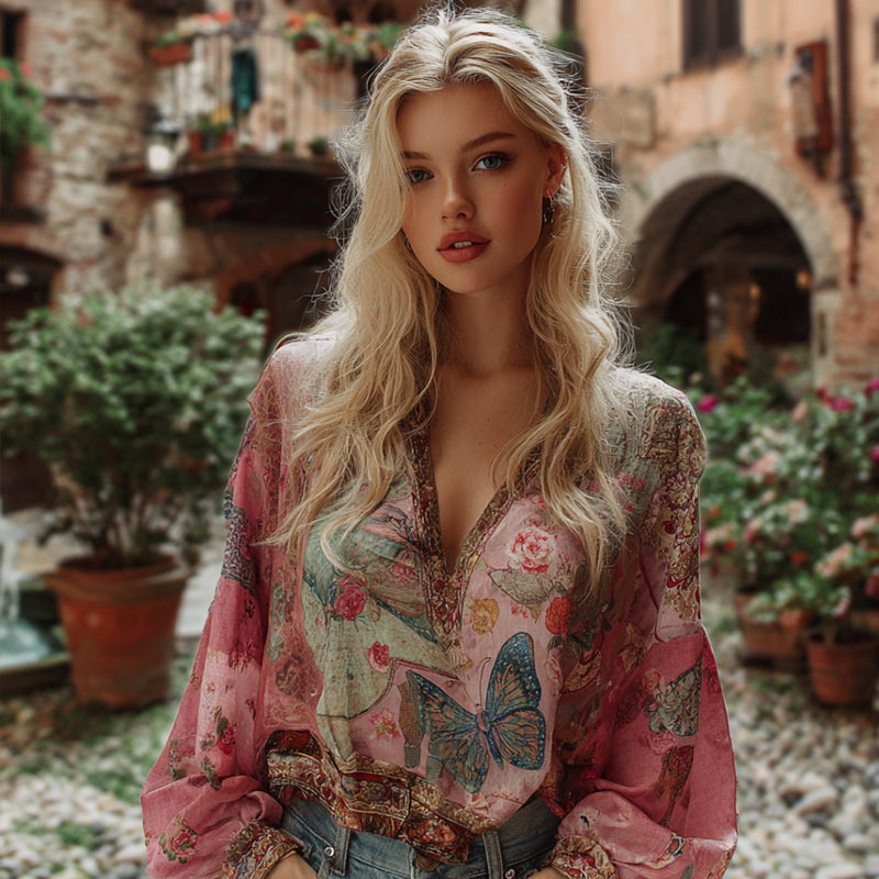 Vintage Inspired Top