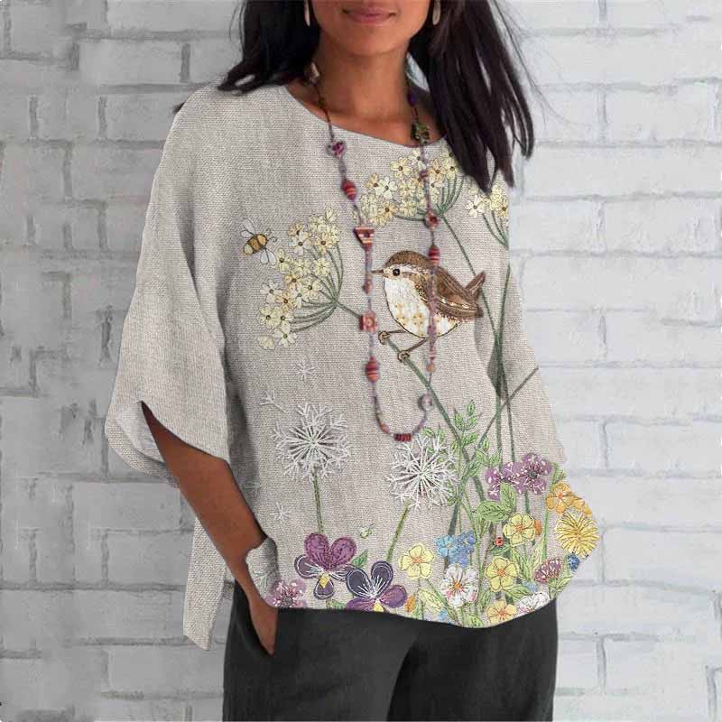 Timeless Vintage Style Top