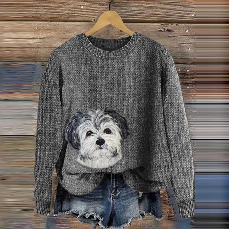 Gracefully Designed Sweater