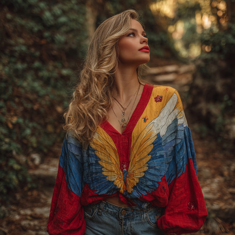 Timeless Vintage Style Top