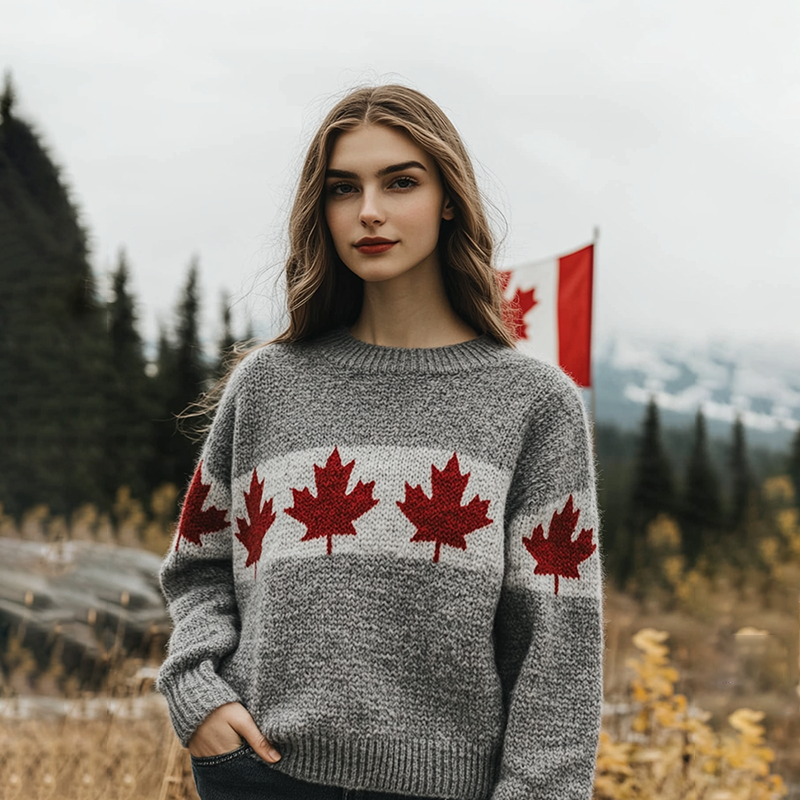 Gracefully Designed Sweater