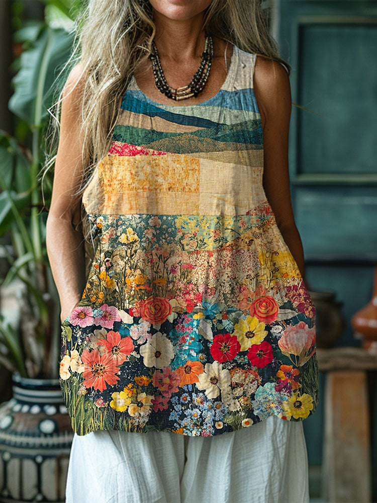 Timeless Vintage Style Top