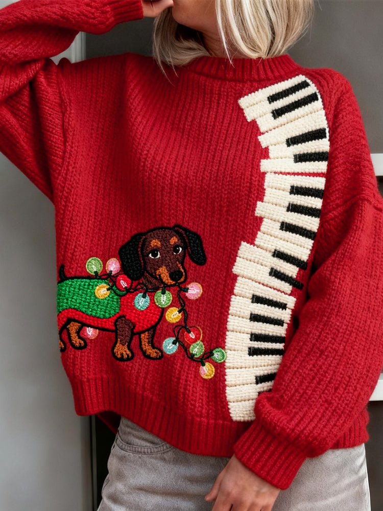 Gracefully Designed Sweater