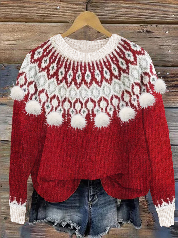 Gracefully Designed Sweater