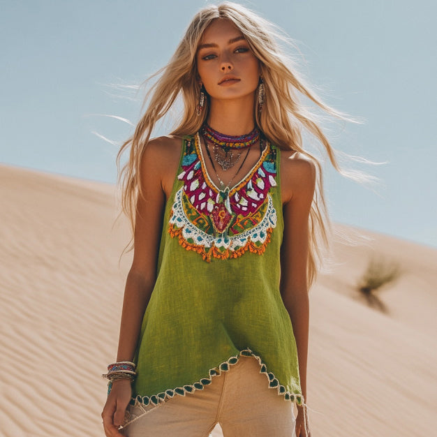 Timeless Vintage Style Top