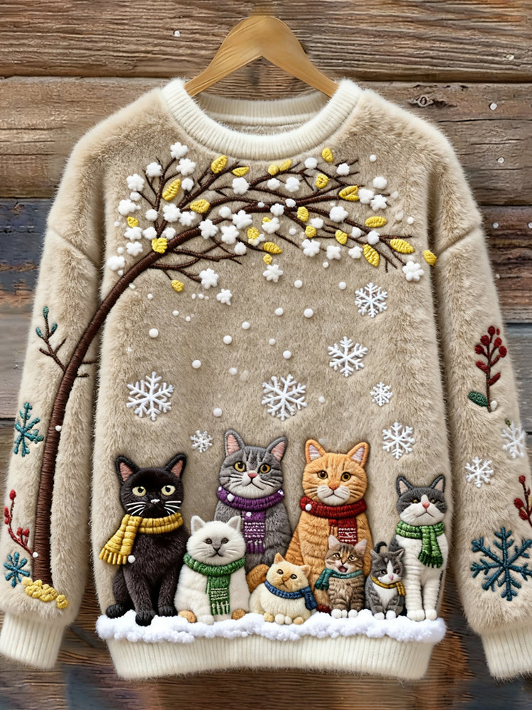 Gracefully Designed Sweater