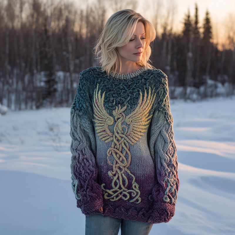 Gracefully Designed Sweater