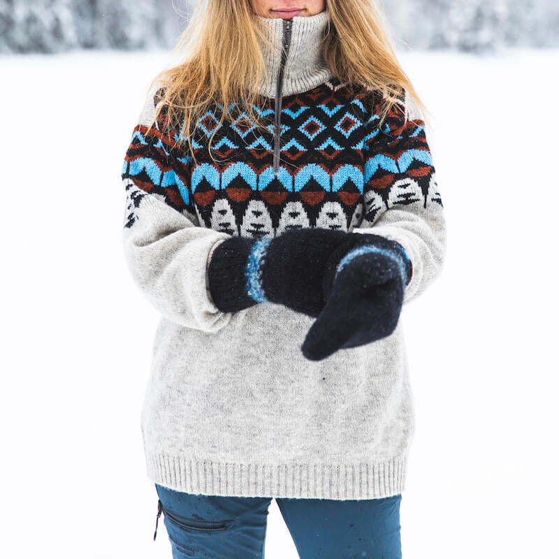 Gracefully Designed Sweater