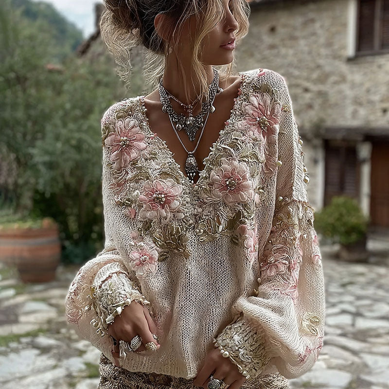 Gracefully Designed Sweater
