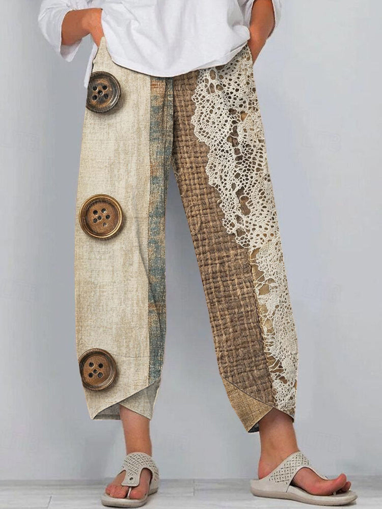 Timeless Vintage Style Pants