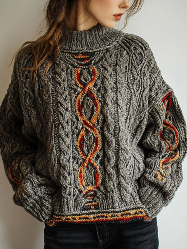 Gracefully Designed Sweater