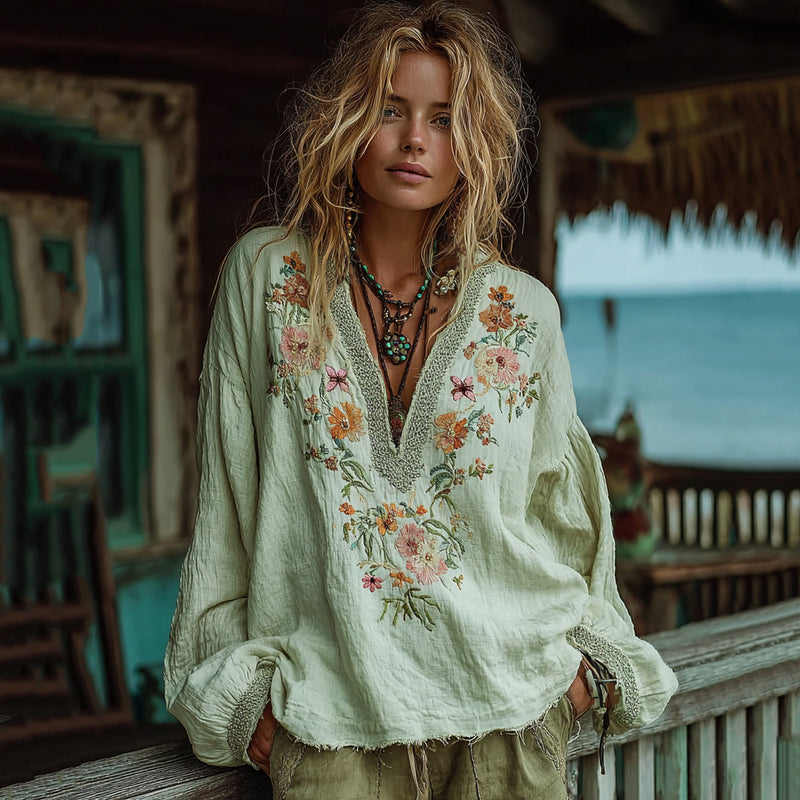 Timeless Vintage Style Top