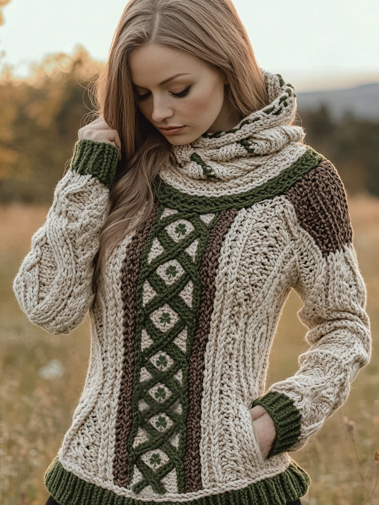 Gracefully Designed Sweater