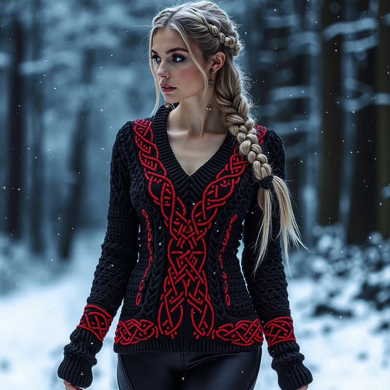 Timeless Vintage Style Sweater