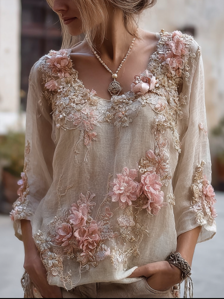 Vintage Inspired Top