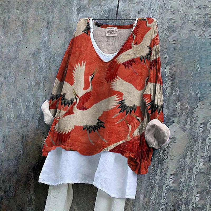 Timeless Vintage Style Blouse