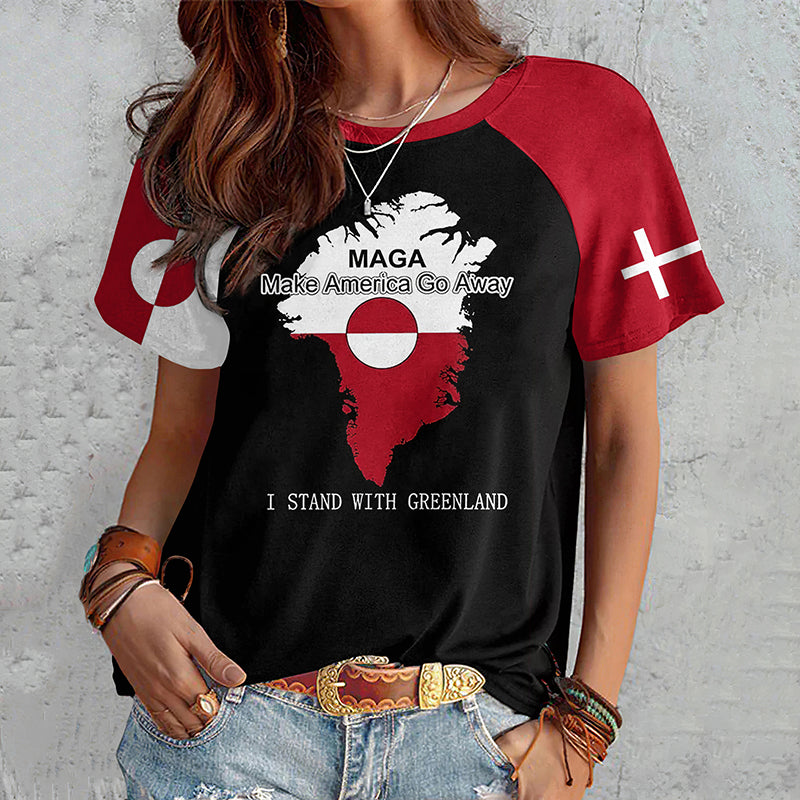 Comstylish Greenland Women's Printed T-shirt
