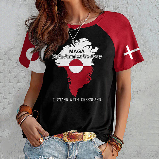 Comstylish Greenland Women's Printed T-shirt